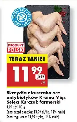Biedronka Skrzydełka z kurczaka Kraina mięs oferta