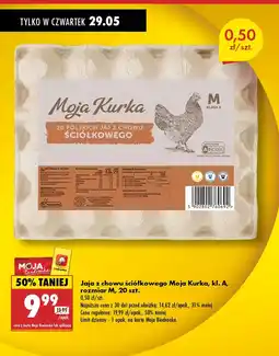 Biedronka Jaja ściółkowe kl.m Moja kurka oferta
