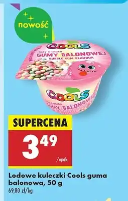 Biedronka Lody kuleczkowe guma balonowa oferta