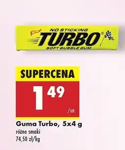 Biedronka Guma do żucia Turbo guma Turbo (guma) oferta