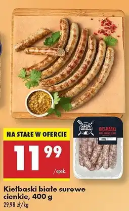 Biedronka Kiełbaski białe surowe Czas na grill oferta
