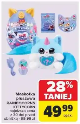 Carrefour Market Maskotka pluszowa Rainbocorns Kittycorn oferta