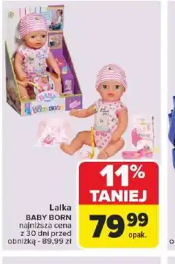 Carrefour Market Lalka Baby Born oferta