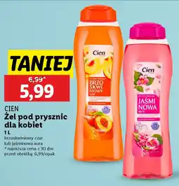Lidl Cien żel pod prysznic dla kobiet oferta