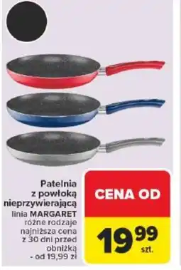 Carrefour Market Patelnia z powłoką nieprzywierającą linia Margaret oferta