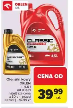 Olej silnikowy Orlen