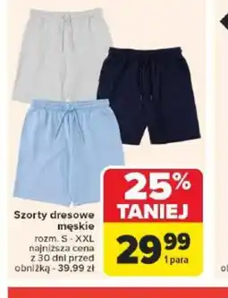 Szorty dresowe męskie