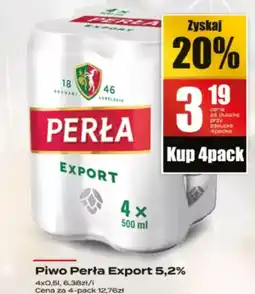 Supeco Piwo Perła Export 5,2% oferta