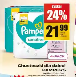 Supeco Chusteczki dla dzieci Pampers Sensitive oferta