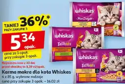 Auchan Karma mokra dla kota Whiskas oferta