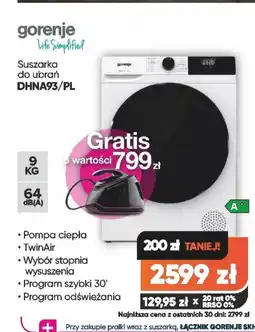 Max Elektro Suszarka Gorenje oferta
