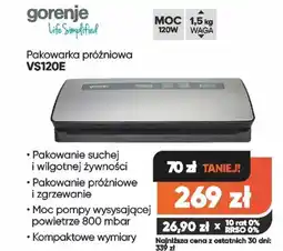Max Elektro Pakowarka próżniowa Gorenje oferta
