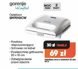 Max Elektro Opiekacz Gorenje oferta