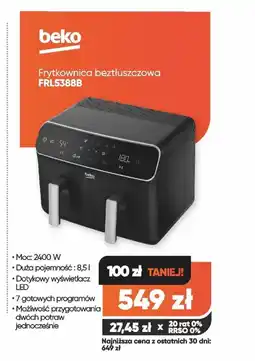 Max Elektro Frytkownica Beko oferta