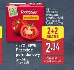 ALDI Przecier pomidorowy Crown oferta