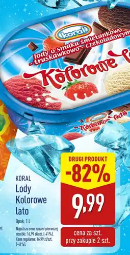ALDI Lody Koral oferta