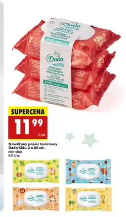 Biedronka Papier nawilżany Dada oferta