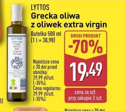 ALDI Oliwa z oliwek Lyttos oferta