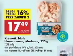 Biedronka Blanszowane krewetki Marinero oferta