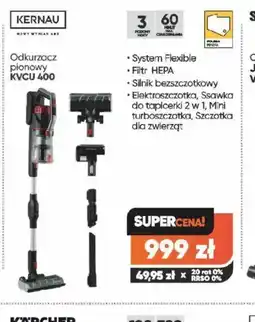 Max Elektro Odkurzacz pionowy KVCU 400 Kernau oferta