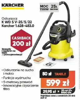 Max Elektro Odkurzacz Kärcher K WD 5 V-25/5/22 oferta
