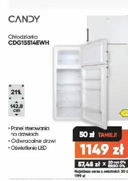 Max Elektro Chłodziarka Candy CDG1S514EWH oferta