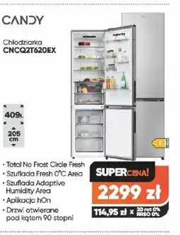 Max Elektro Chłodziarka Candy CNCQ2T620EX oferta