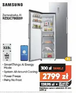Max Elektro Zamrażarka Samsung RZ32C7BEES9 oferta