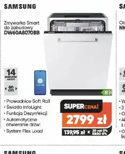 Max Elektro Zmywarka Smart do zabudowy Samsung DW60A8070BB oferta