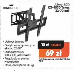 Max Elektro Uchwyt LCD Kingmount KG-1030 Texas oferta