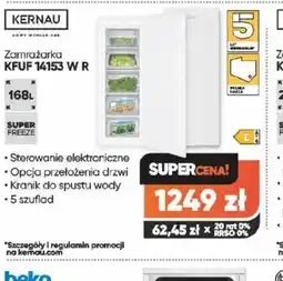 Max Elektro Zamrażarka Kernau KFUF 14153 W R oferta