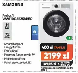 Max Elektro Pralka Samsung AI WW11DG5B25AHEO oferta
