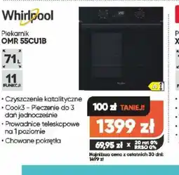 Max Elektro Piekarnik Whirlpool OMR 55CU1B oferta