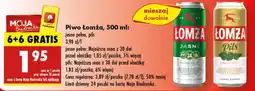 Biedronka Piwo Łomża oferta