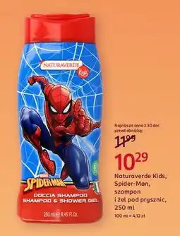 Rossmann Szampon i żel pod prysznic spider-man Naturaverde oferta