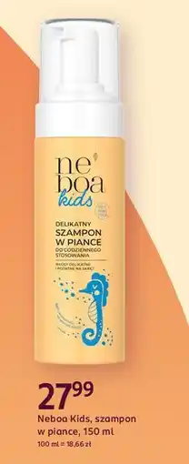 Rossmann Szampon w piance delikatny do codziennego stosowania Neboa Kids oferta