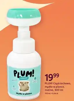 Rossmann Mydło w piance malina Plum! Czyściochowo oferta