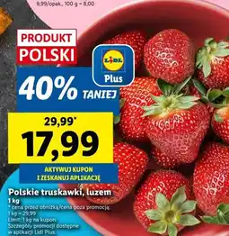 Lidl Truskawki 1kg oferta