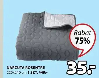 JYSK Narzuta Rosentre 220x240cm oferta