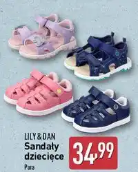 ALDI Sandały dziecięce 24-28 Lily & Dan oferta