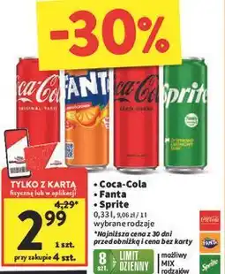 Intermarche Napój Sprite oferta