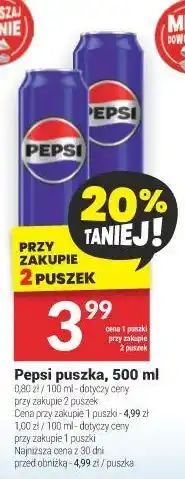 Twój Market Pepsi 500ML oferta