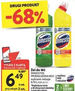 Intermarche Płyn do wc citrus Domestos oferta