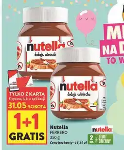 Intermarche Krem czekoladowo-orzechowy Nutella oferta