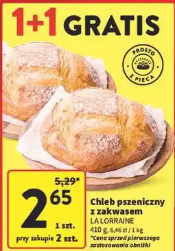 Intermarche Chleb z zakwasem pszeniczny La Lorraine oferta