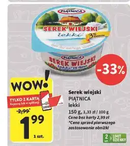 Intermarche Serek wiejski lekki Piątnica oferta