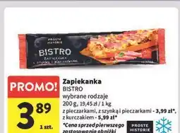 Intermarche Zapiekanka z kurczakiem Iglotex Proste Historie Bistro oferta