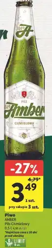 Intermarche Piwo Amber Chmielowy oferta