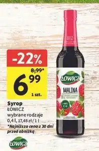 Intermarche Syrop malinowy Łowicz oferta