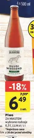 Intermarche Piwo Długi Weekend oferta